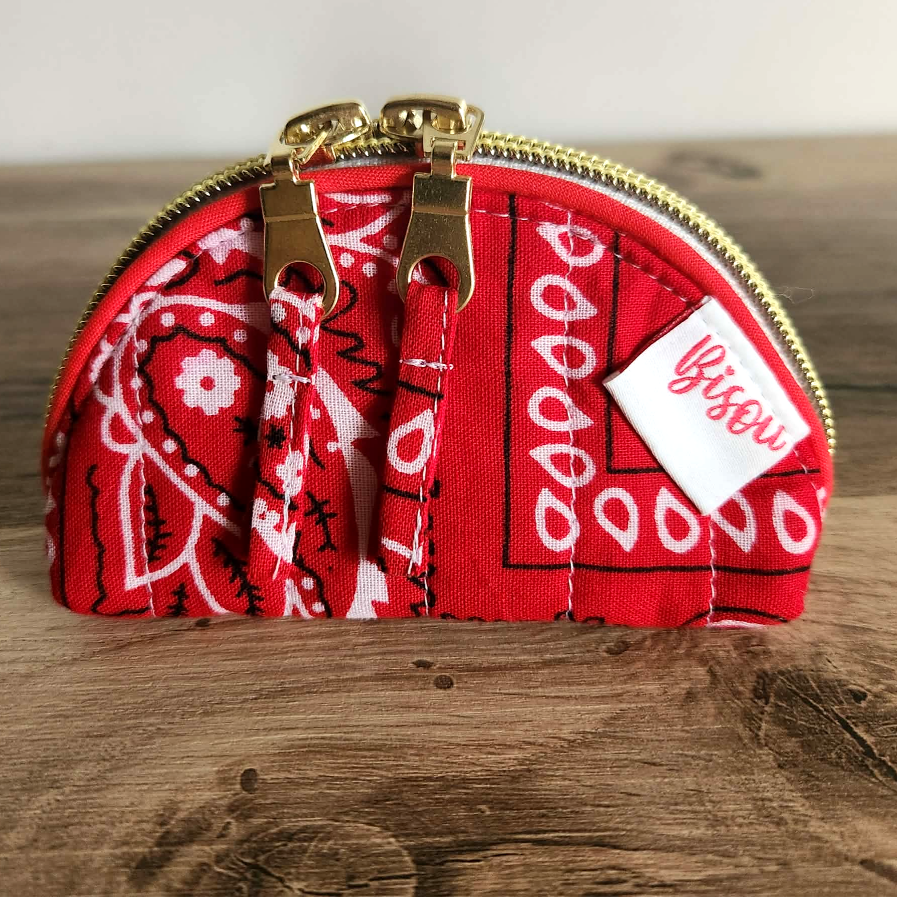 Porte-monnaie Luna - Bandana Rouge