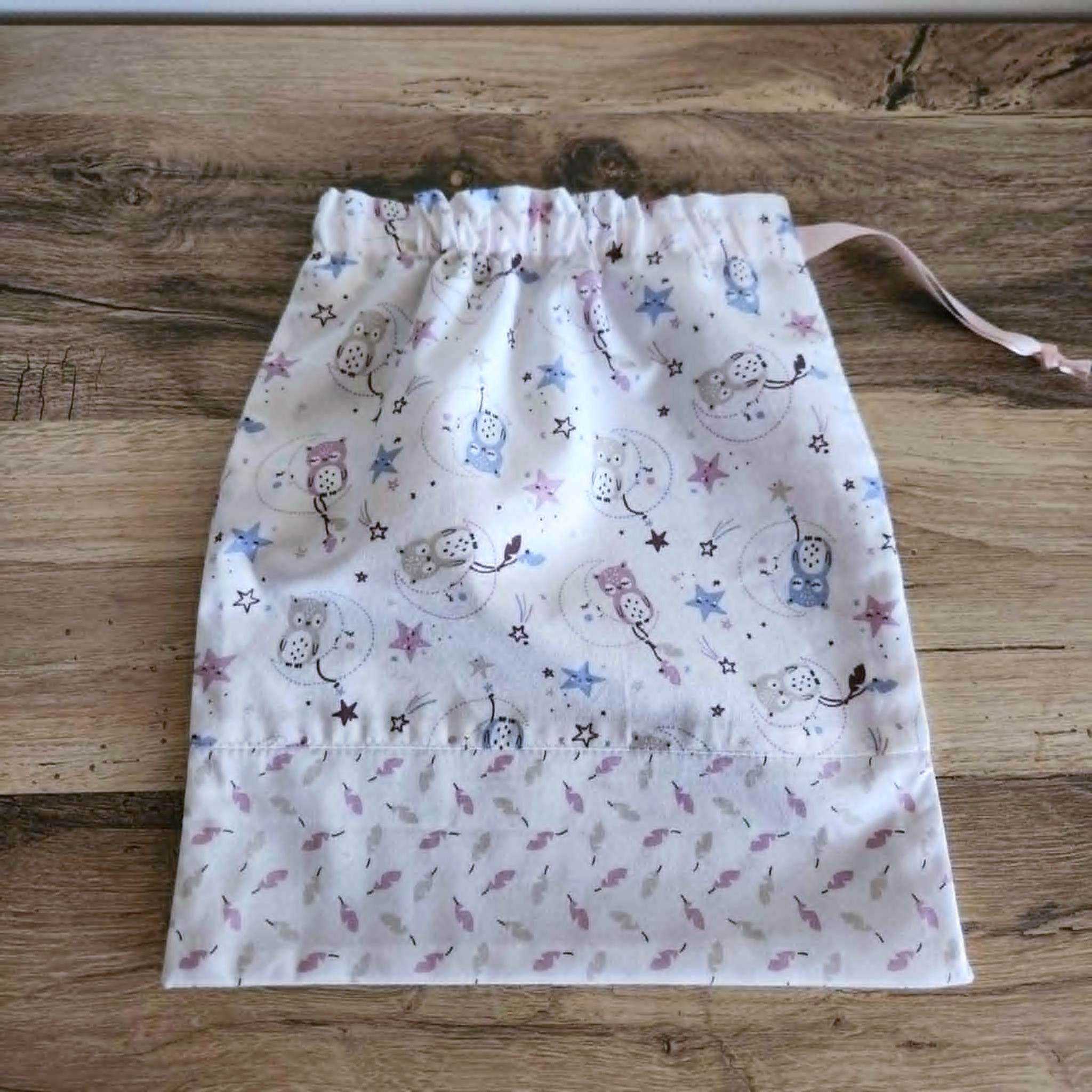 Sac à doudou - Hiboux