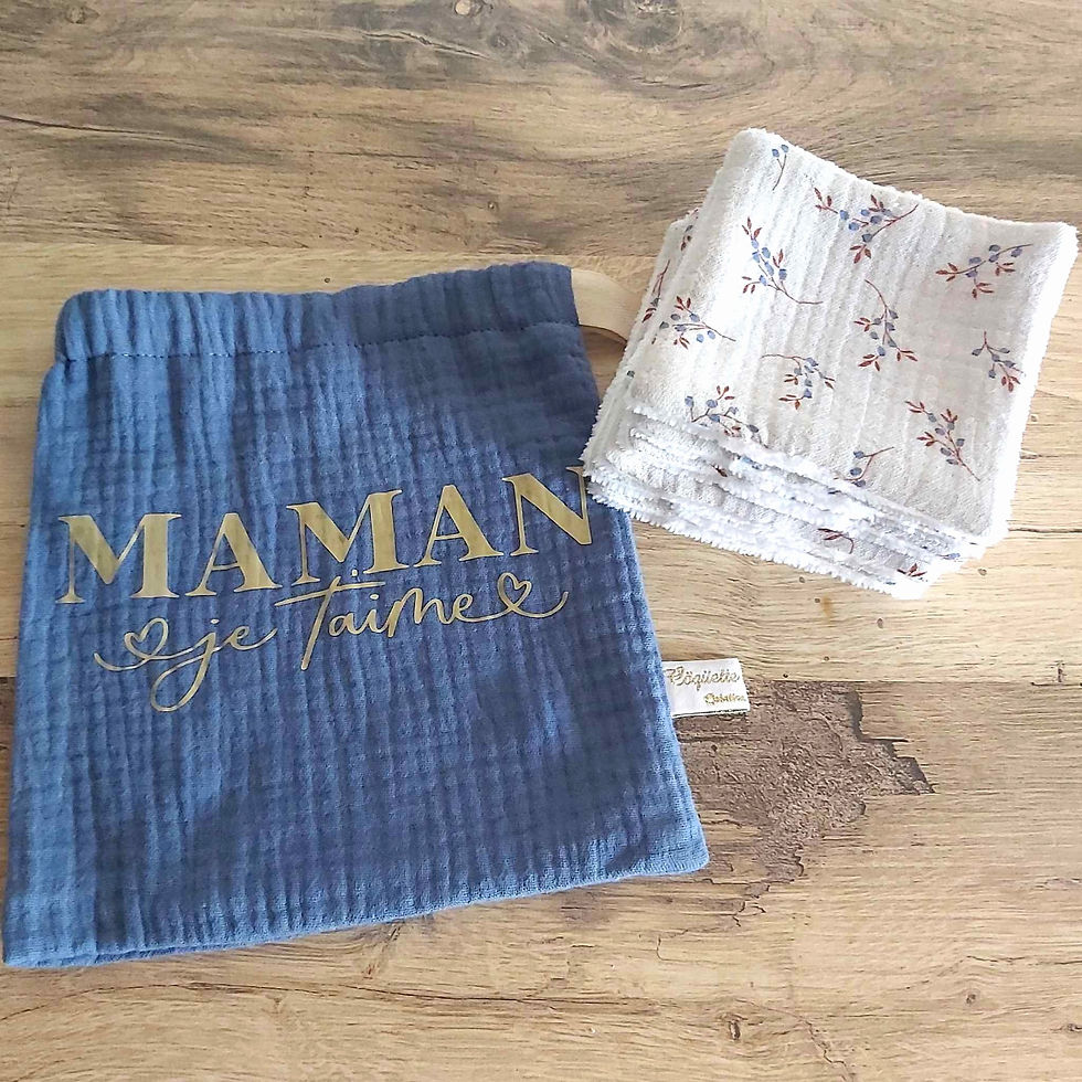 Semainier de Lingettes - Maman Je t'aime