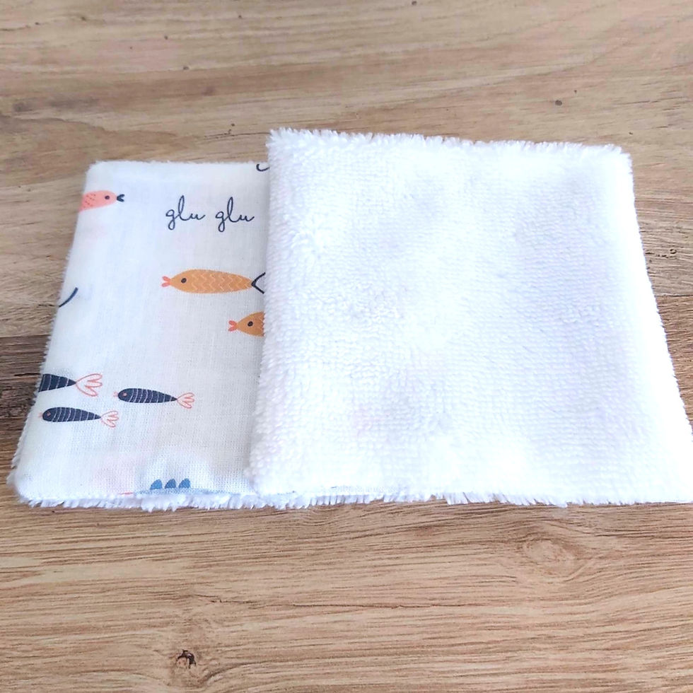 Miniature : Panière et lingettes - Retour de pêche