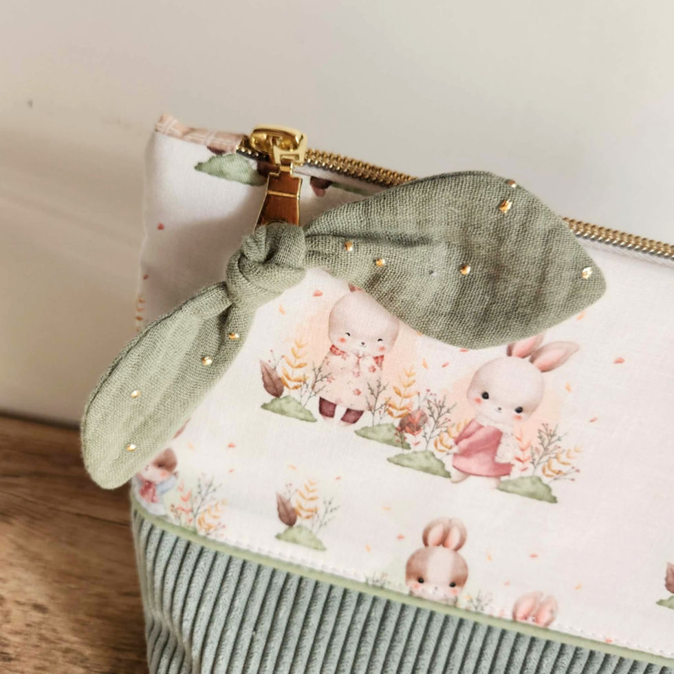 Miniature : Trousse de toilette - Des trésors pour vos petits lapins