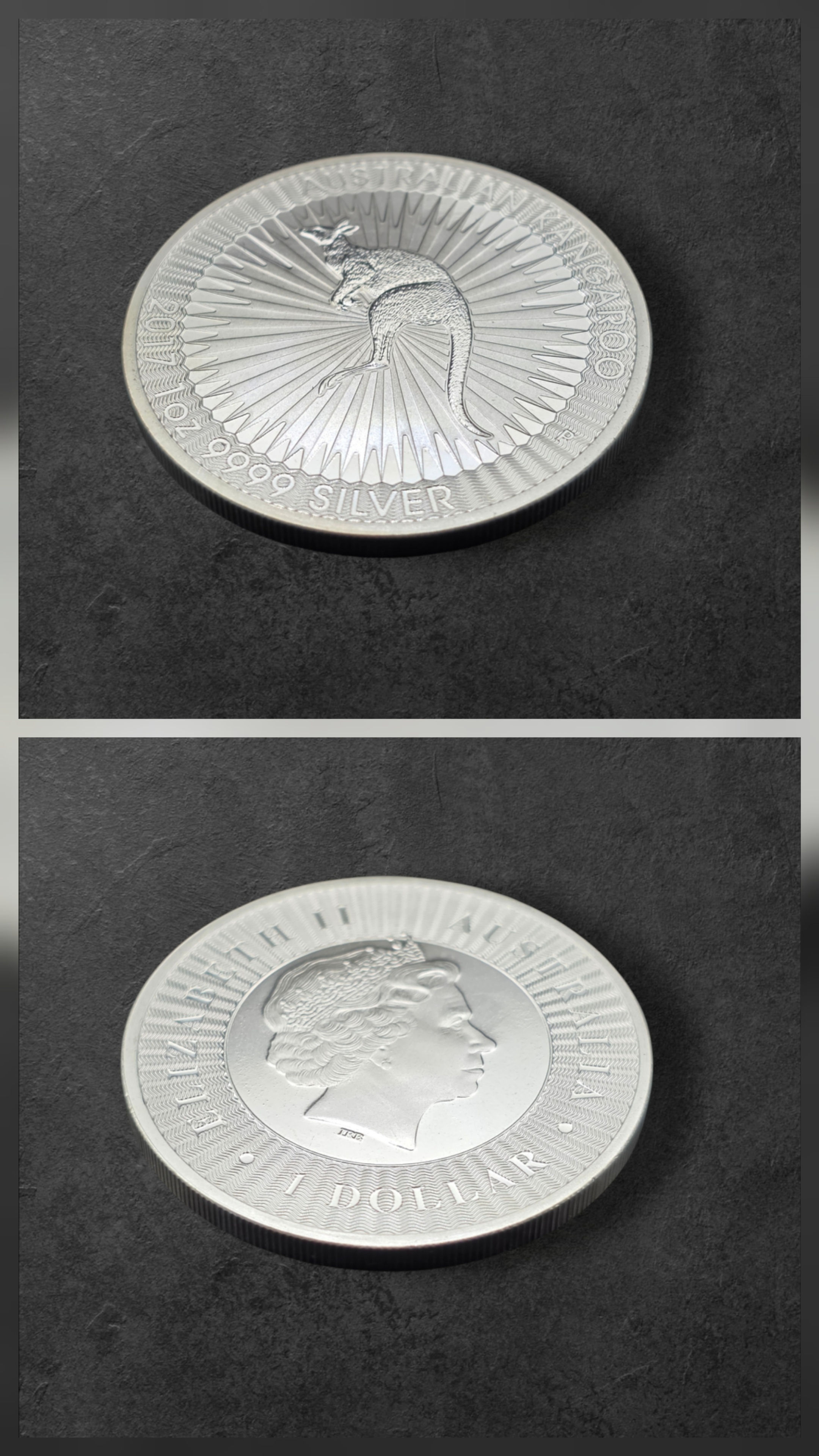 Australian Kangaroo 1 oz Silbermünze