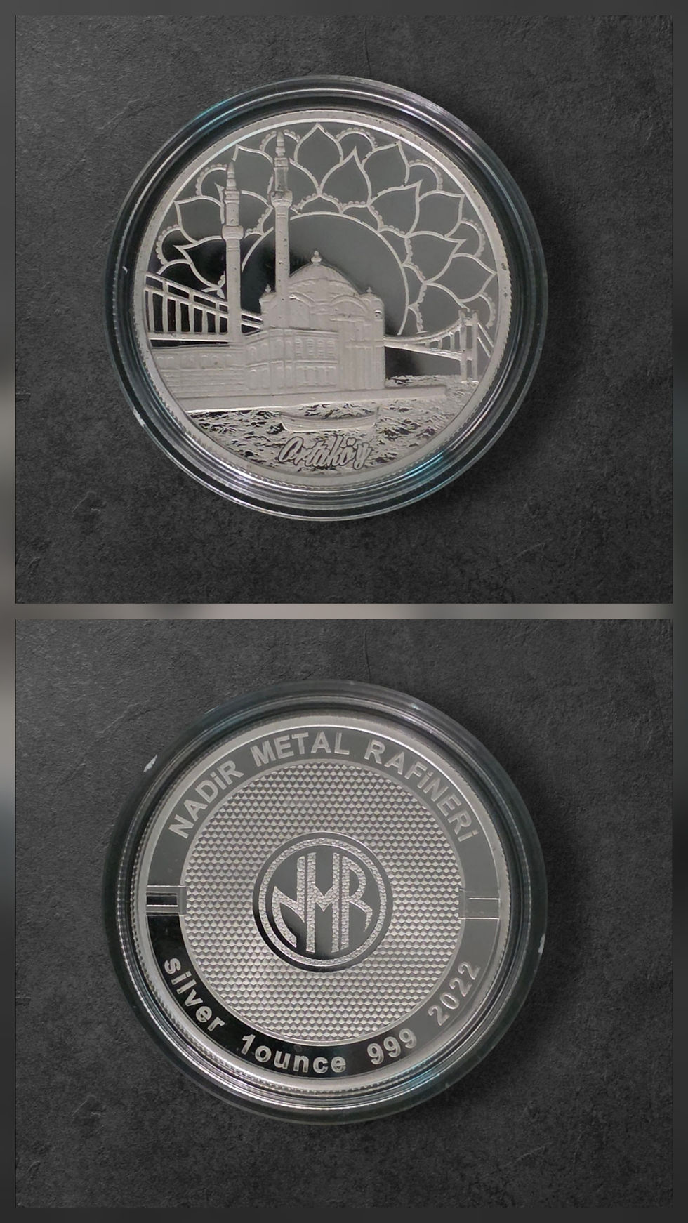 Ortaköy Moschee – Istanbul – 1 oz Feinsilber