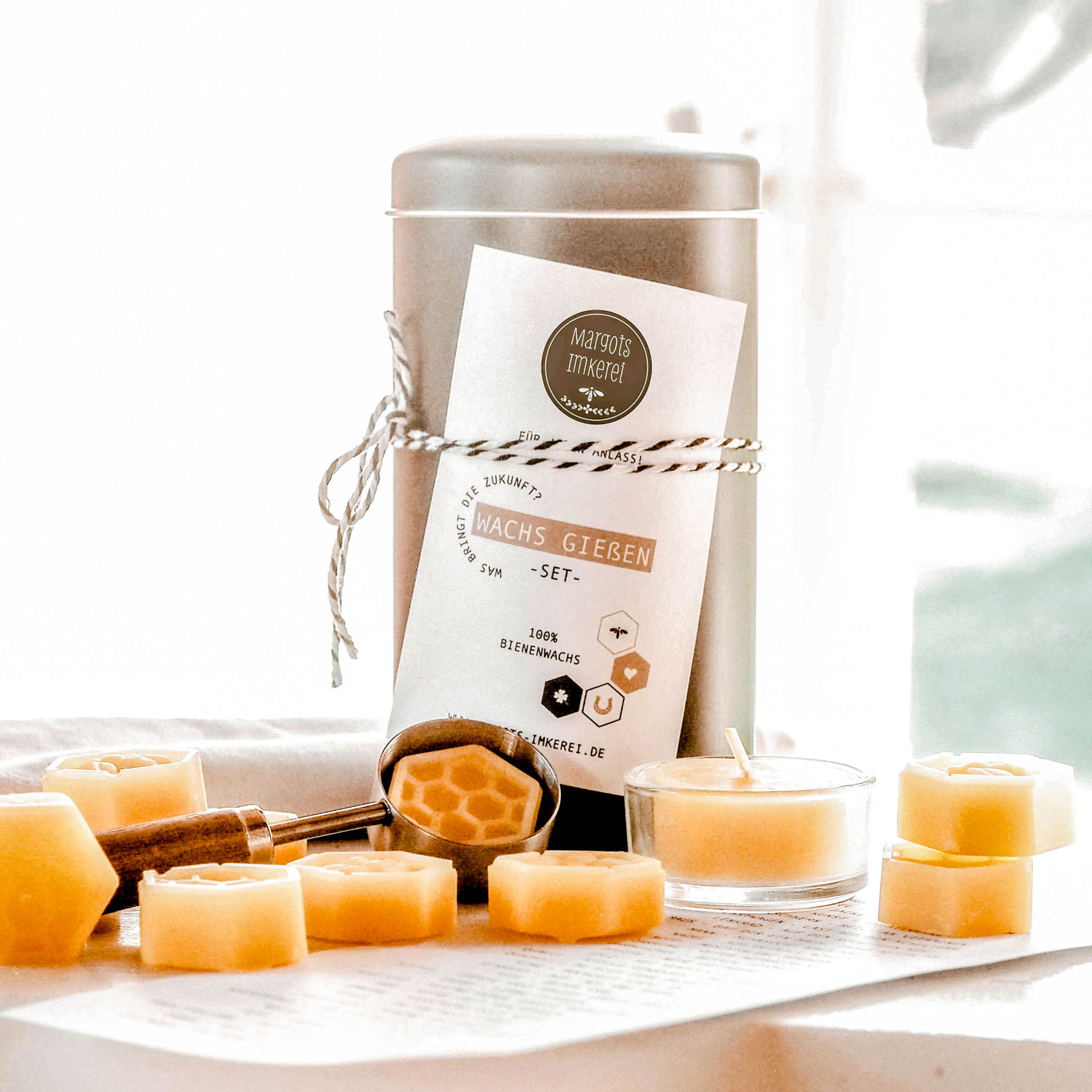 Wachsfiguren aus Bienenwachs - Wachsgießen die Alternative zum Bleigießen