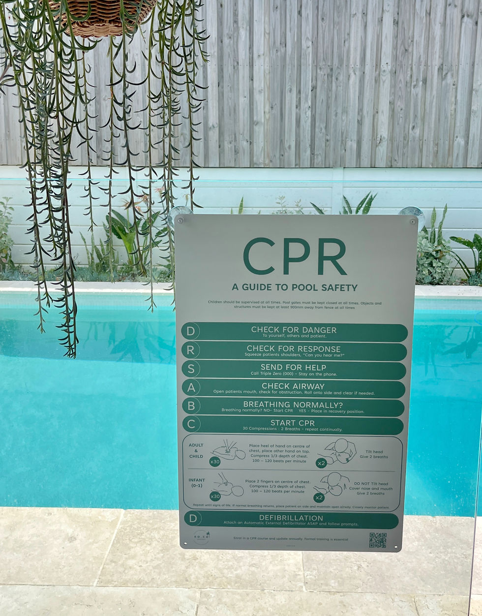 Thumbnail: CPR sign - Moss - Premium 3mm aluminium composite