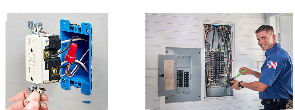 Installed new circuit breaker panel at reseidential property orange county ca