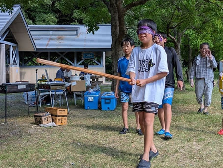 三田市野外活動センターで合同BBQ