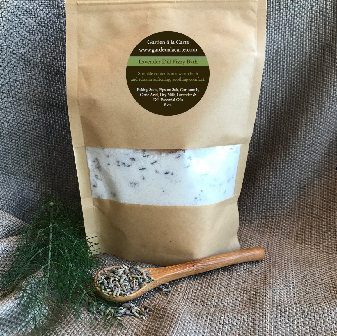 Lavender Dill Fizzy Bath