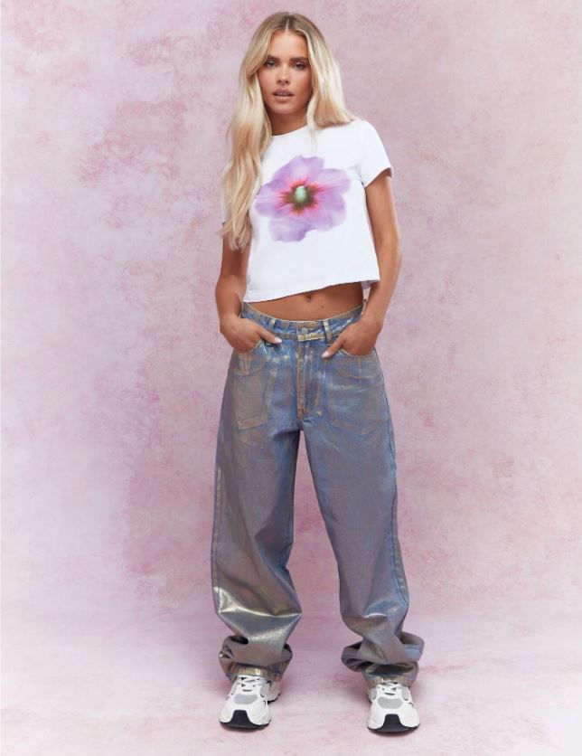 Miniatura: BABY TEE FLOWERS