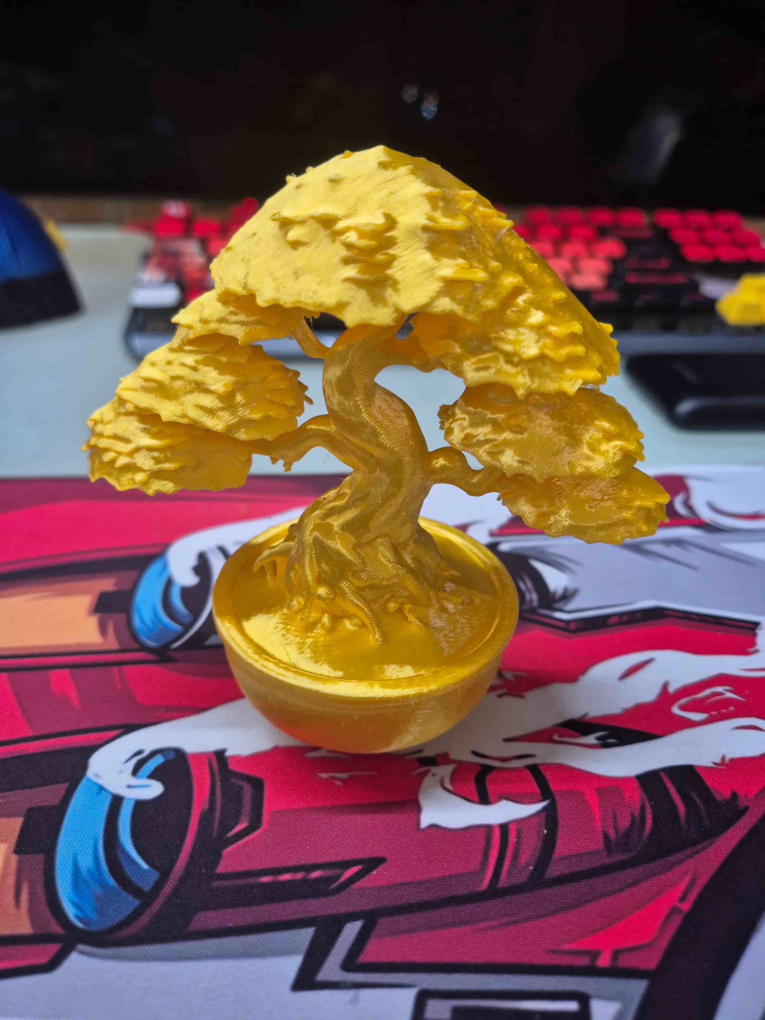 Golden Bonsai tree