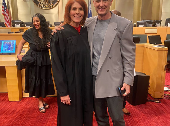 Judge Amy Wilson & Antonio Accornero