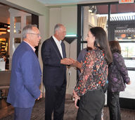 Steve & Rebecca Wolfson with Guests