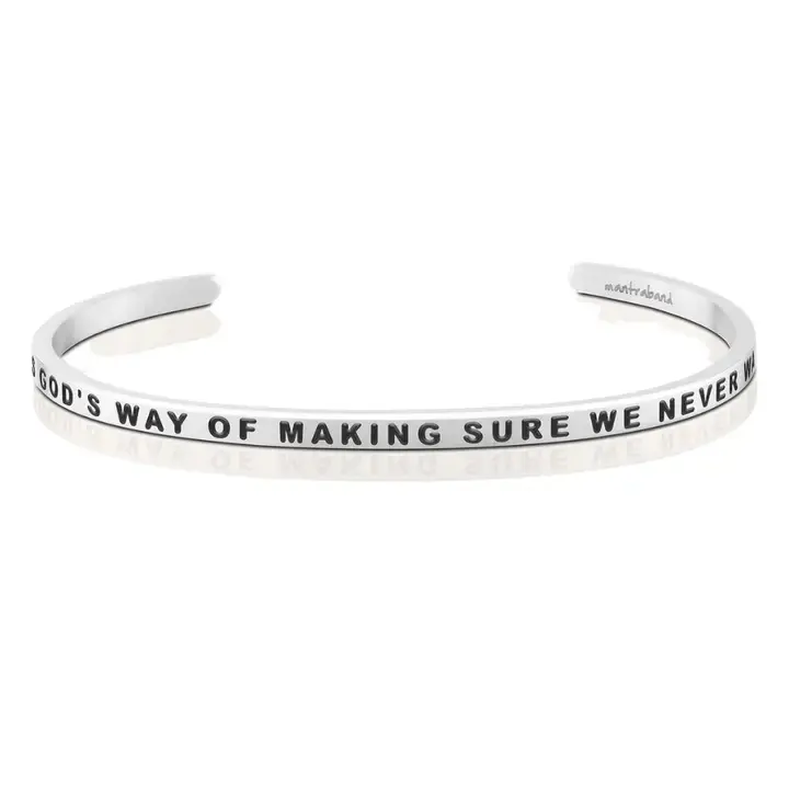 A Sister is God's Way of Making Sure We Never Walk Alone in Silver