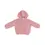 Thumbnail: Rose Ribbed Chenille Zip Hoodie