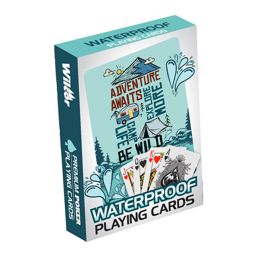 ADVENTURE WATERPROOF PLAYING CARDS