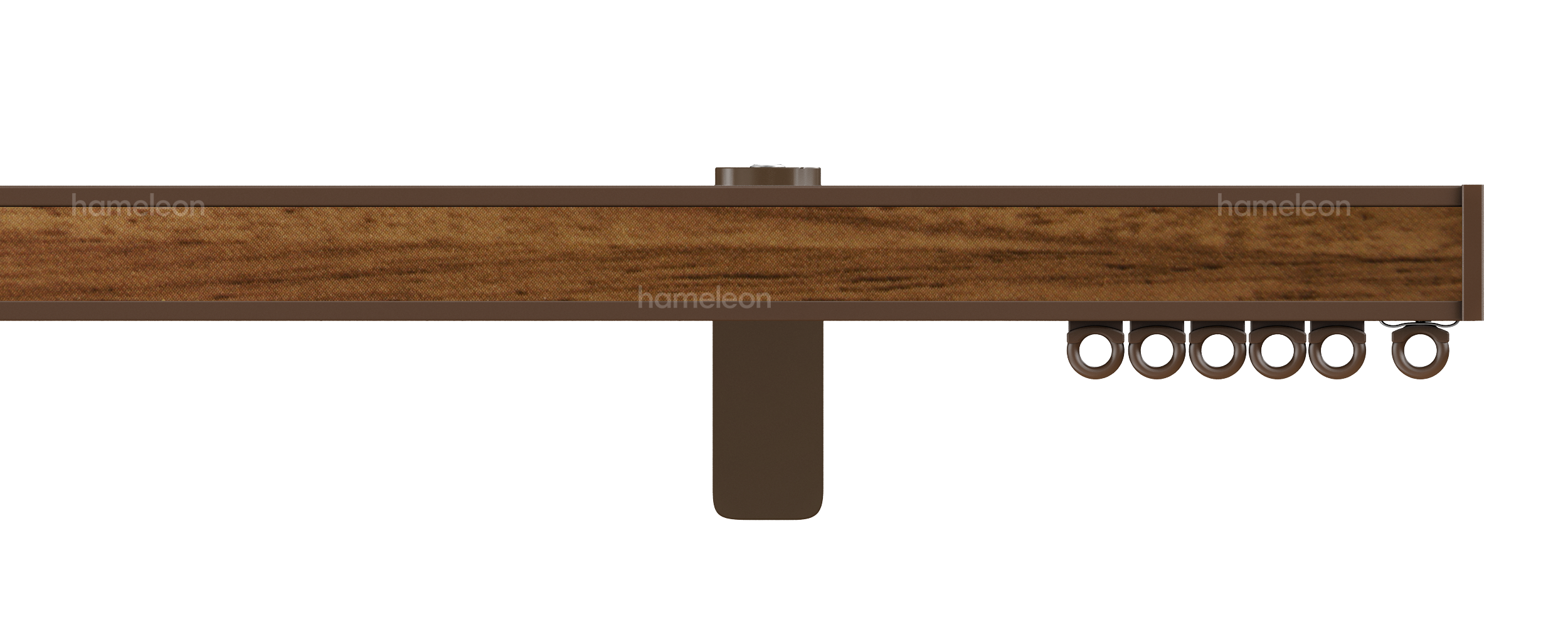 Карниз 1070 hameleon - Глянцевый коричневый
