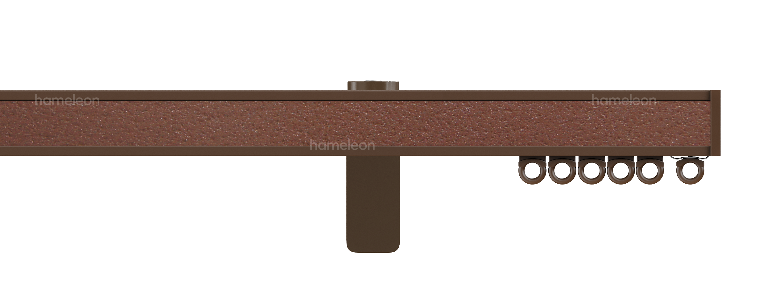 Карниз 1070 hameleon - Глянцевый коричневый