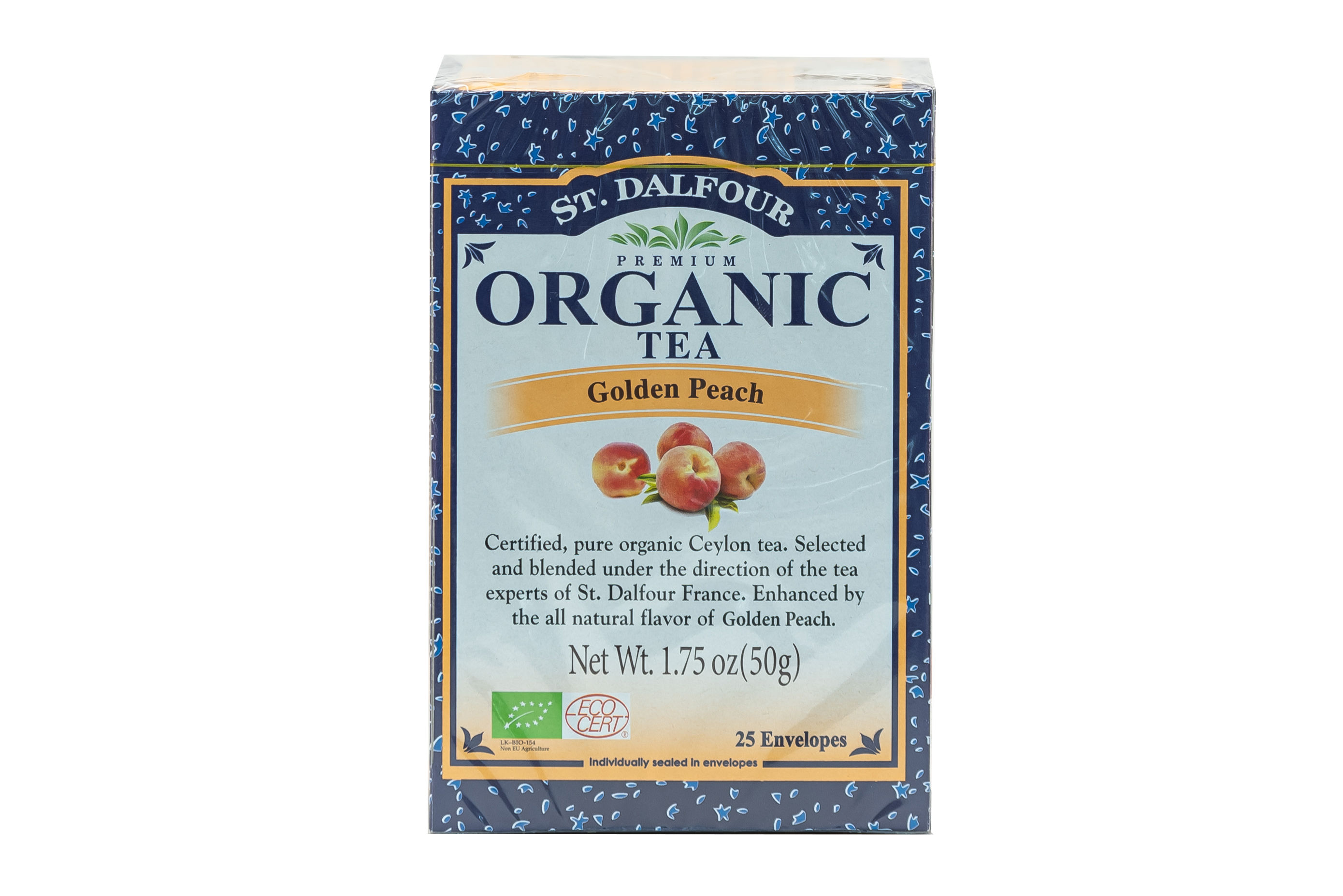 St. Dalfour Organic Ceylon Tea Golden Peach
