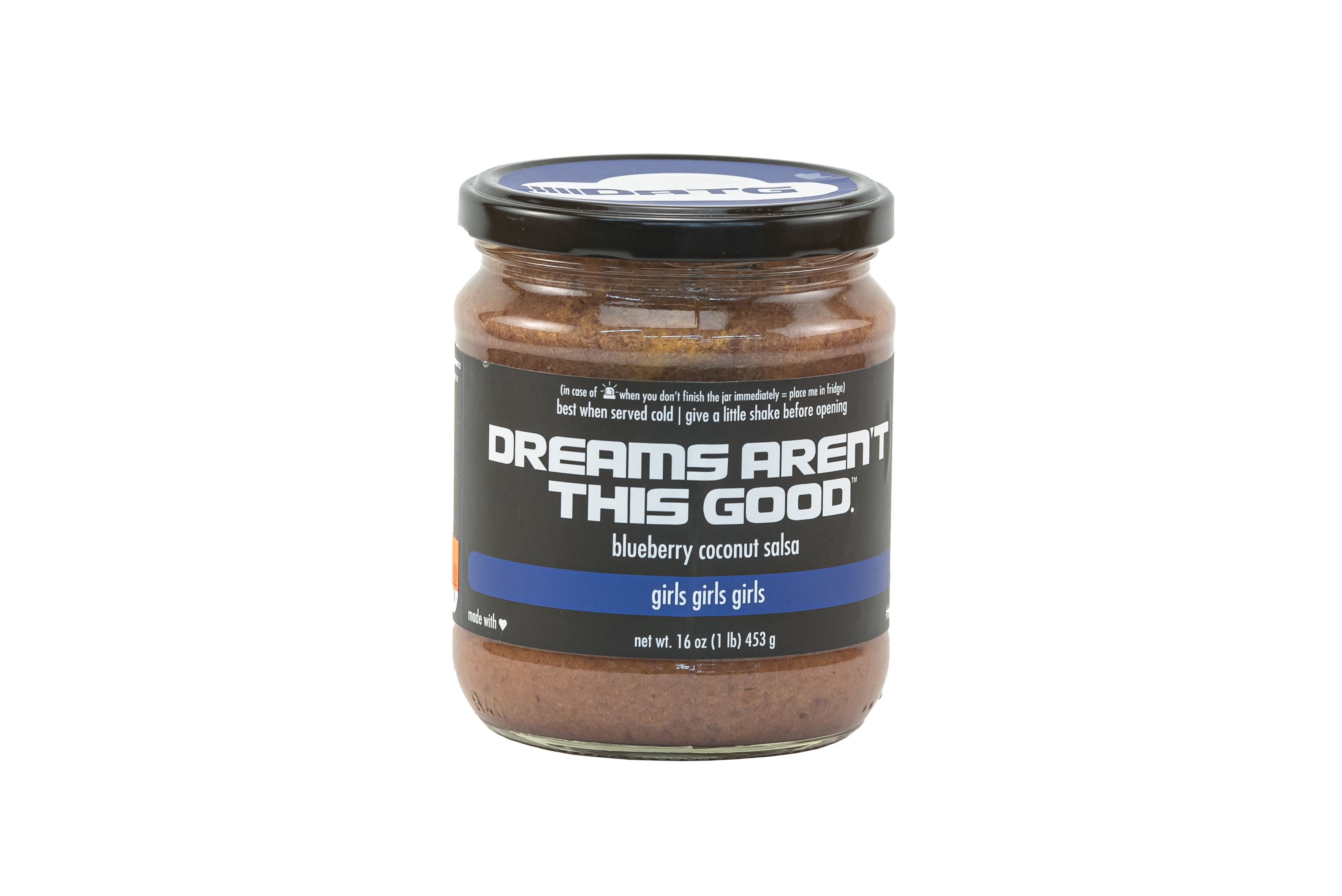 DATG - Girls Girls Girls - Blueberry Coconut Salsa