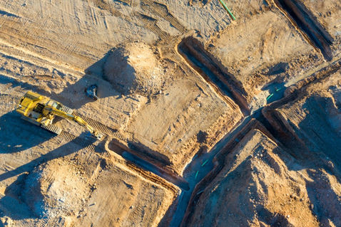 Earthwork, Construction, Drone