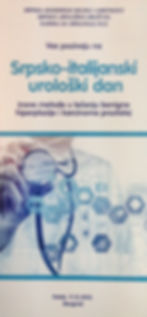 Srpsko-italijanski urološki dani, Beogra