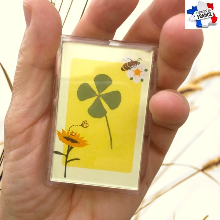 Thumbnail: "Magnetic Frame, Authentic Clover for Guaranteed Luck."