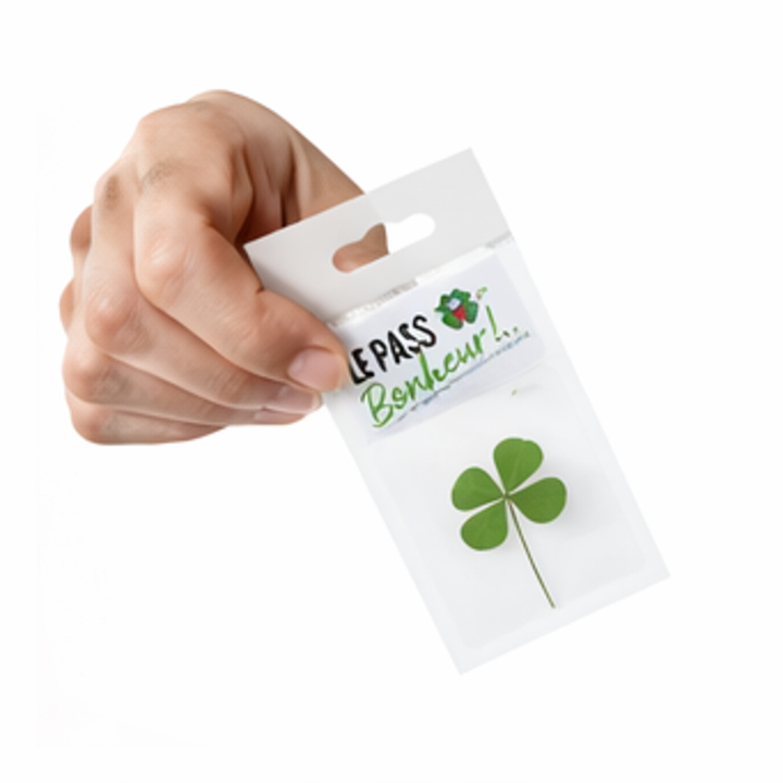 Miniature : 🔥 Pack Chance Premium, 12 Trèfles à 4 Feuilles Véritables