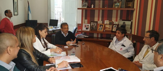 Cardozo se reunió con especialistas, con vistas a la creación de una Red de Infartos