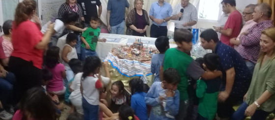 Agasajo solidario en el Comedor Las Manitos