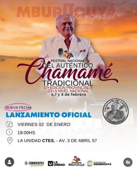 Se presentará en La Unidad el Festival Nacional del Auténtico Chamamé