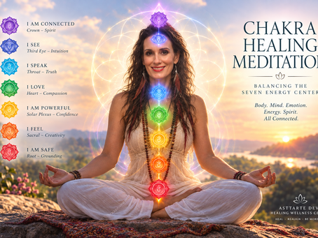 Chakra healing meditation with Asttarte Deva, energy healing practitioner in Manayunk, Philadelphia