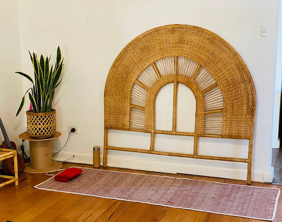 Thumbnail: Handmade hemp organic yoga mat Eco-friendly and 100% natural.