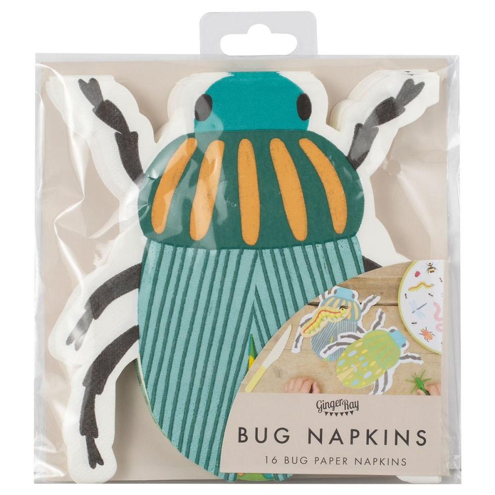 Thumbnail: Bugging out Bug Napkins | Kids Birthdays