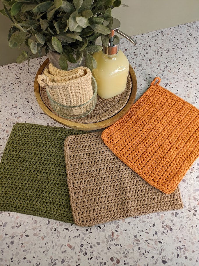 Thumbnail: Reusable Eco Friendly Cotton Dish Cloth
