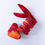 Thumbnail: 100% Organic Hand-Felted Spring Fish Cat Toy