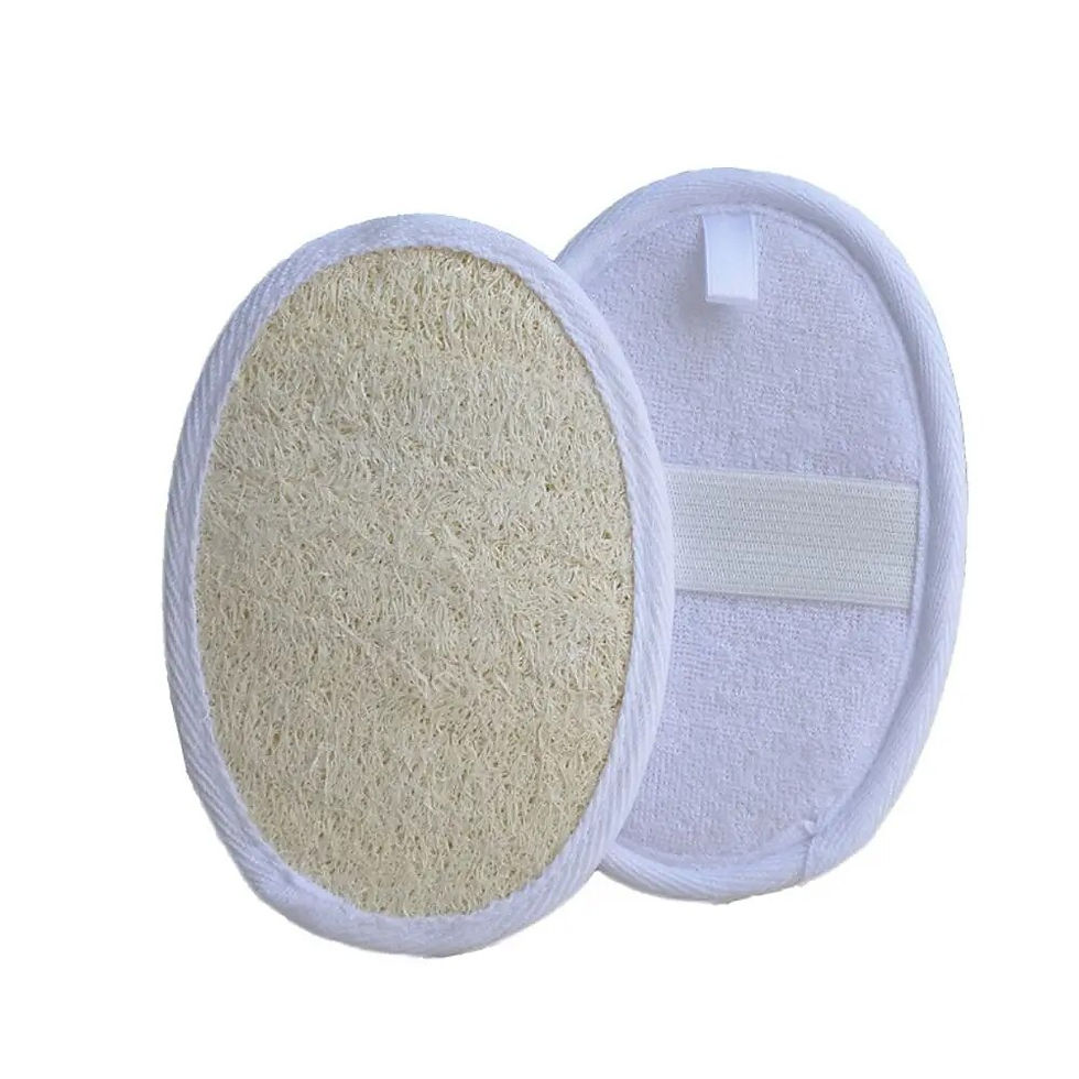 Thumbnail: Natural Loofah Bath Exfoliating Scrub Sponge 