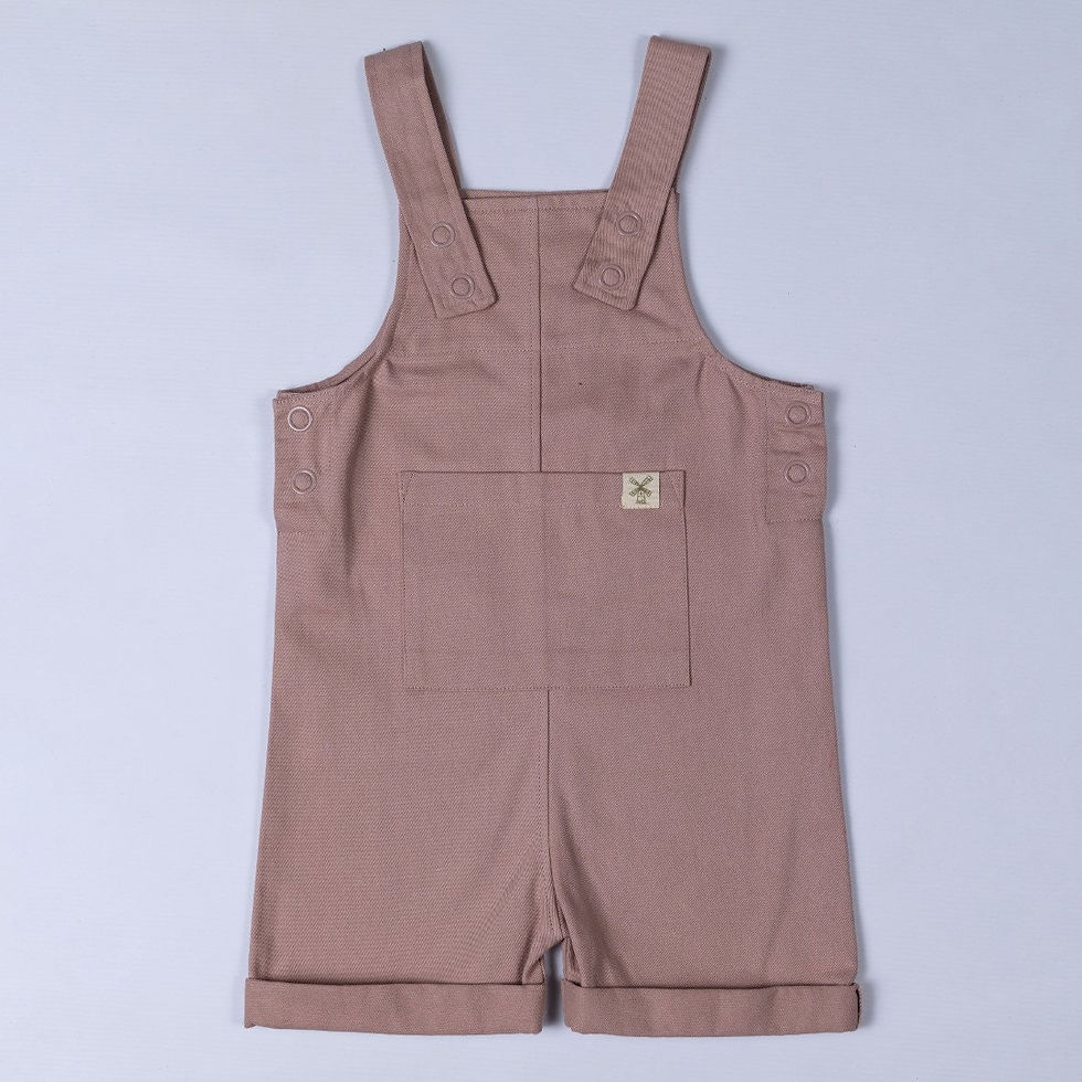 Thumbnail: Dungaree Shorts | Organic Cotton Twill