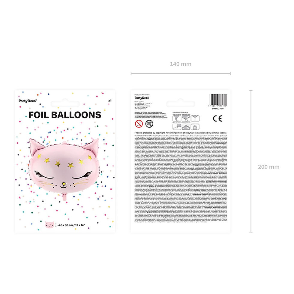Thumbnail: Foil Balloon - Cat