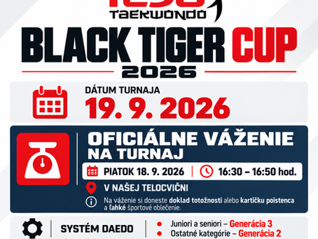 BLACK TIGER CUP 2026 – SNINA
