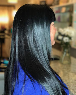 Back in Black✨__#mhhairdressing •_•_#upt