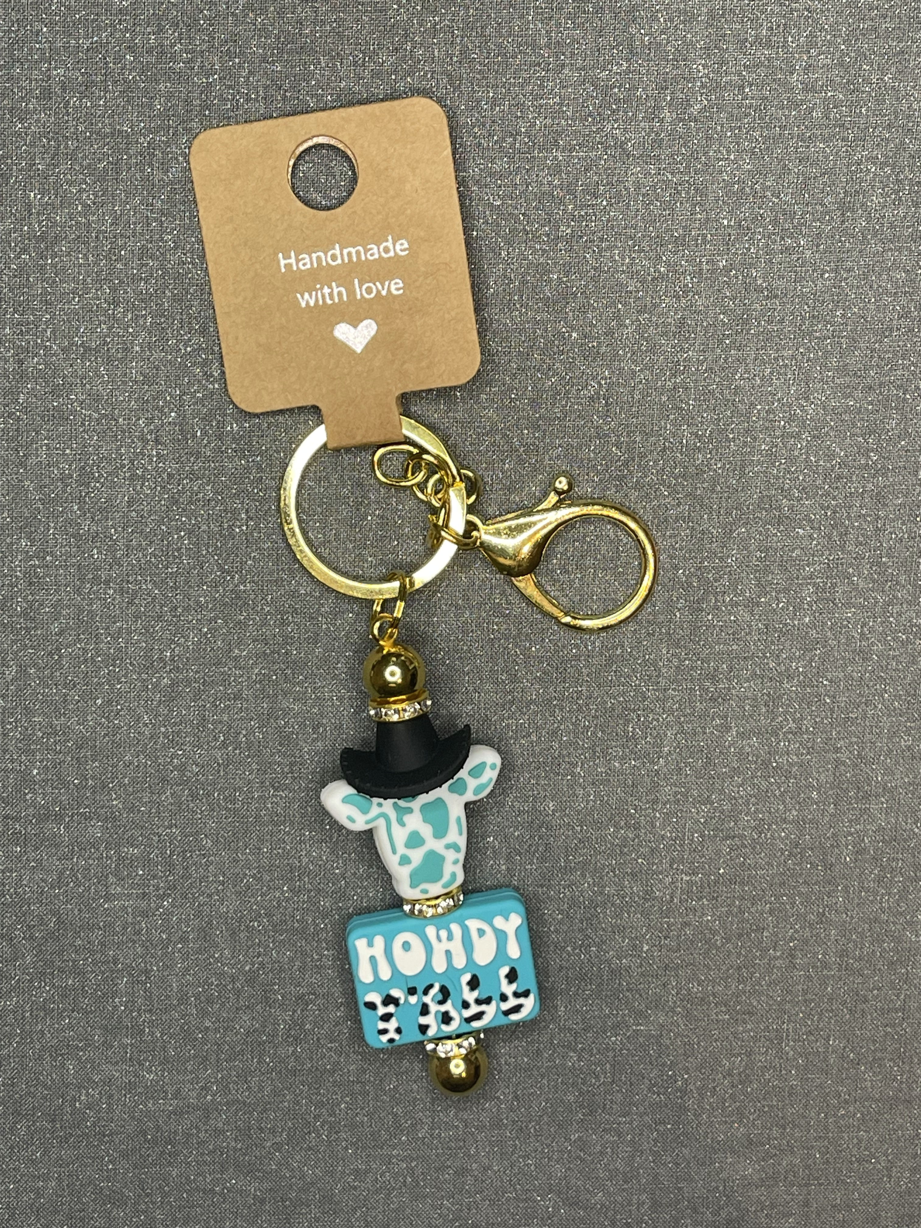 Howdy Y'all Keychain