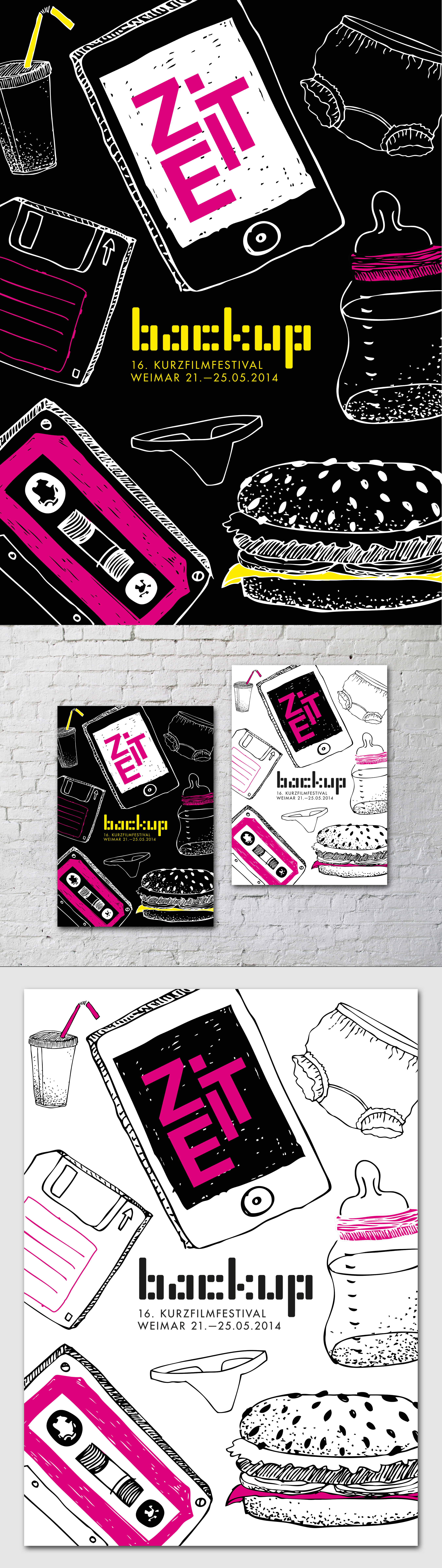 Backup Weimar Plakat Wettbewerb