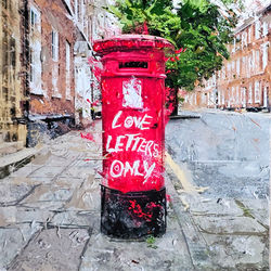 Ben Ark - Love Letters Only Mixed Media Collage £395