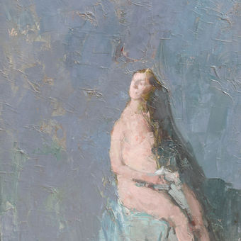 Olga Geoghegan - figurative and still life oil paintings  - Saul Hay Gallery Manchester