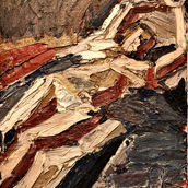 Peter Clossick - impasto paintings exploring the human form - Saul Hay Gallery Manchester