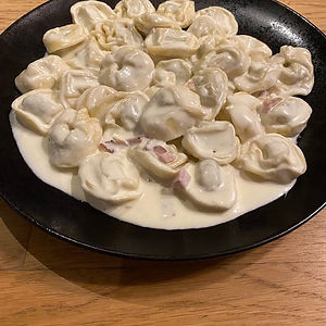 Tortellini à la Crème & Jambon