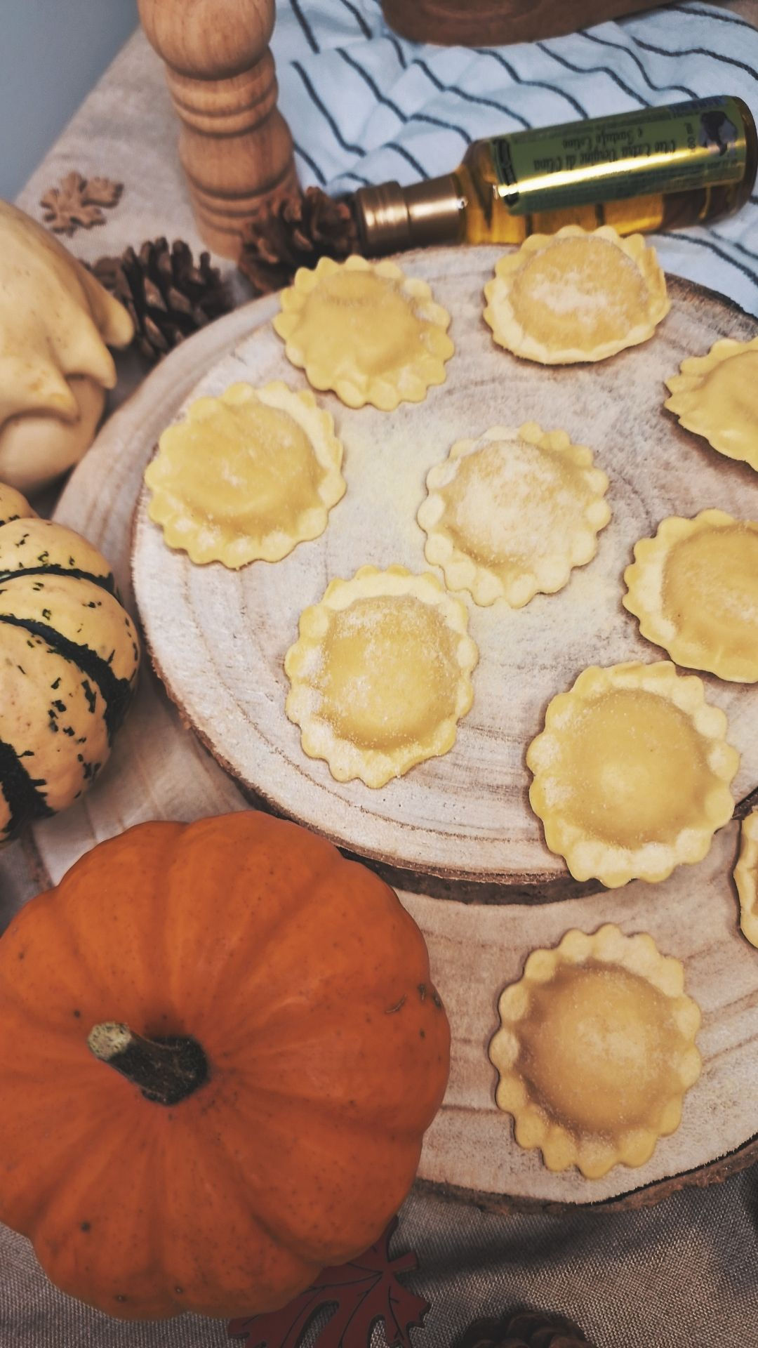 Ravioli au potiron (en saison)