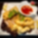 91.Scampis, canard et poulet frit (aigre-douce ou piquante)