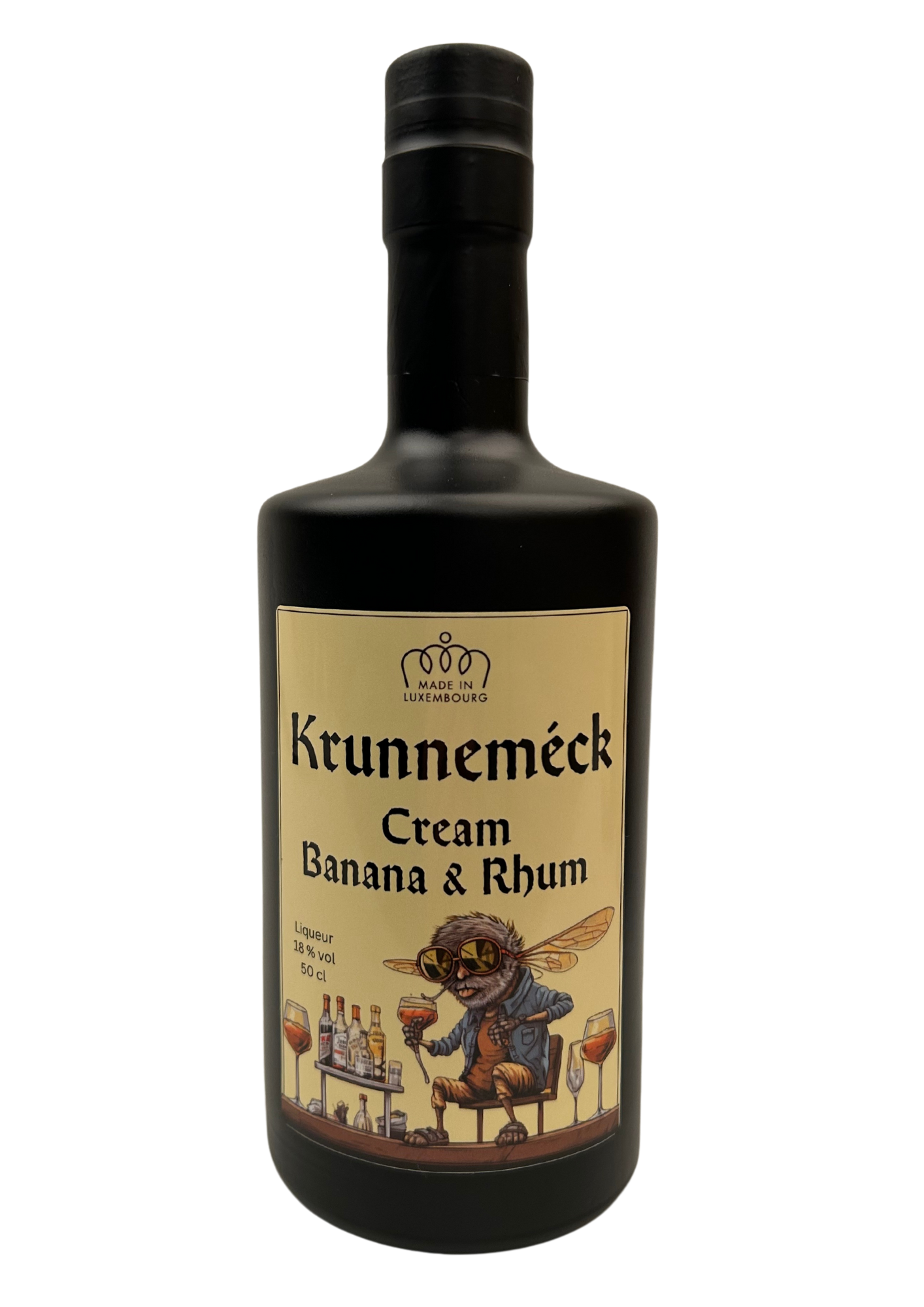 LIQ Krunneméck Cream Banana & Rhum 18% 0,5 L