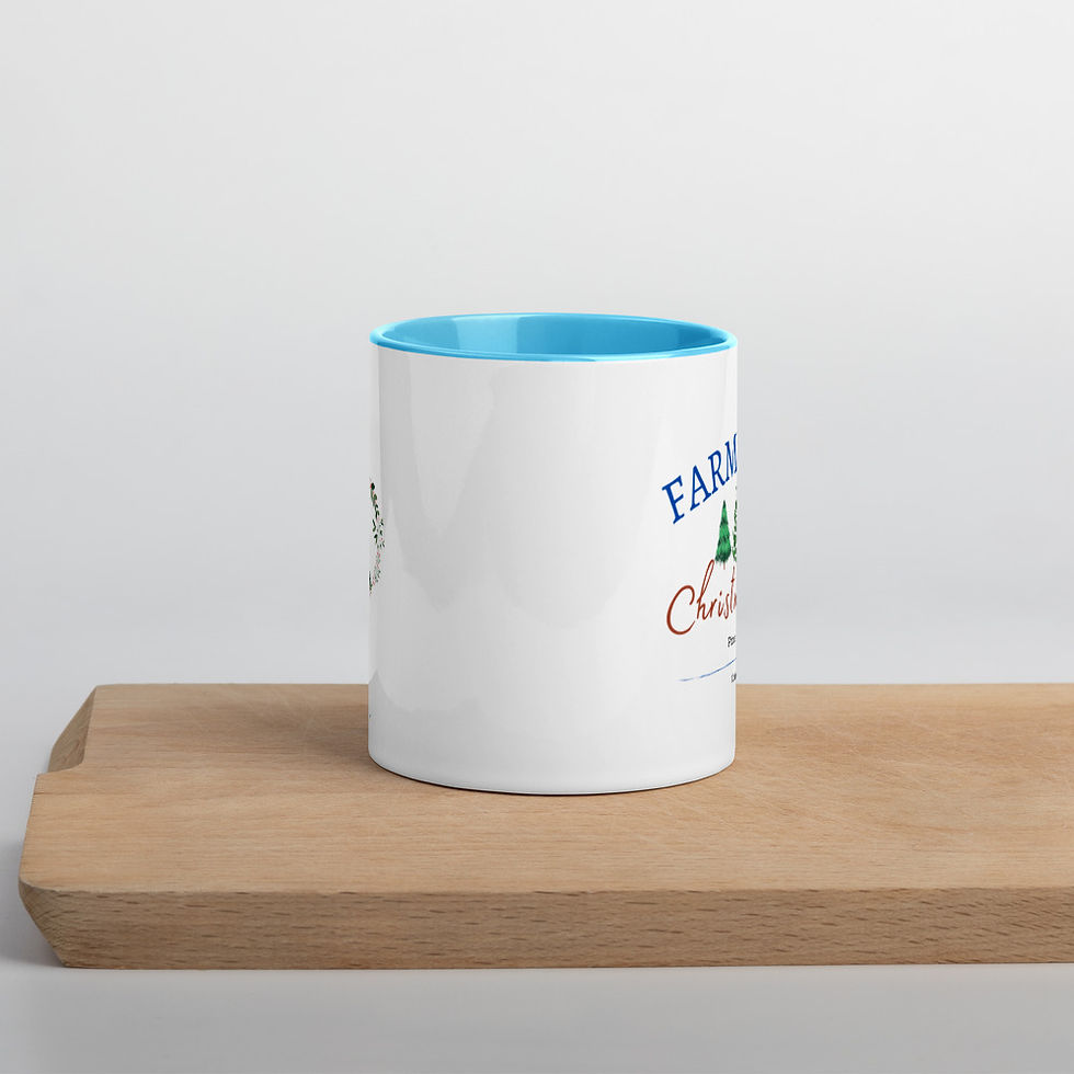 Thumbnail: Fresh Trees Christmas Mug with Colour Inside